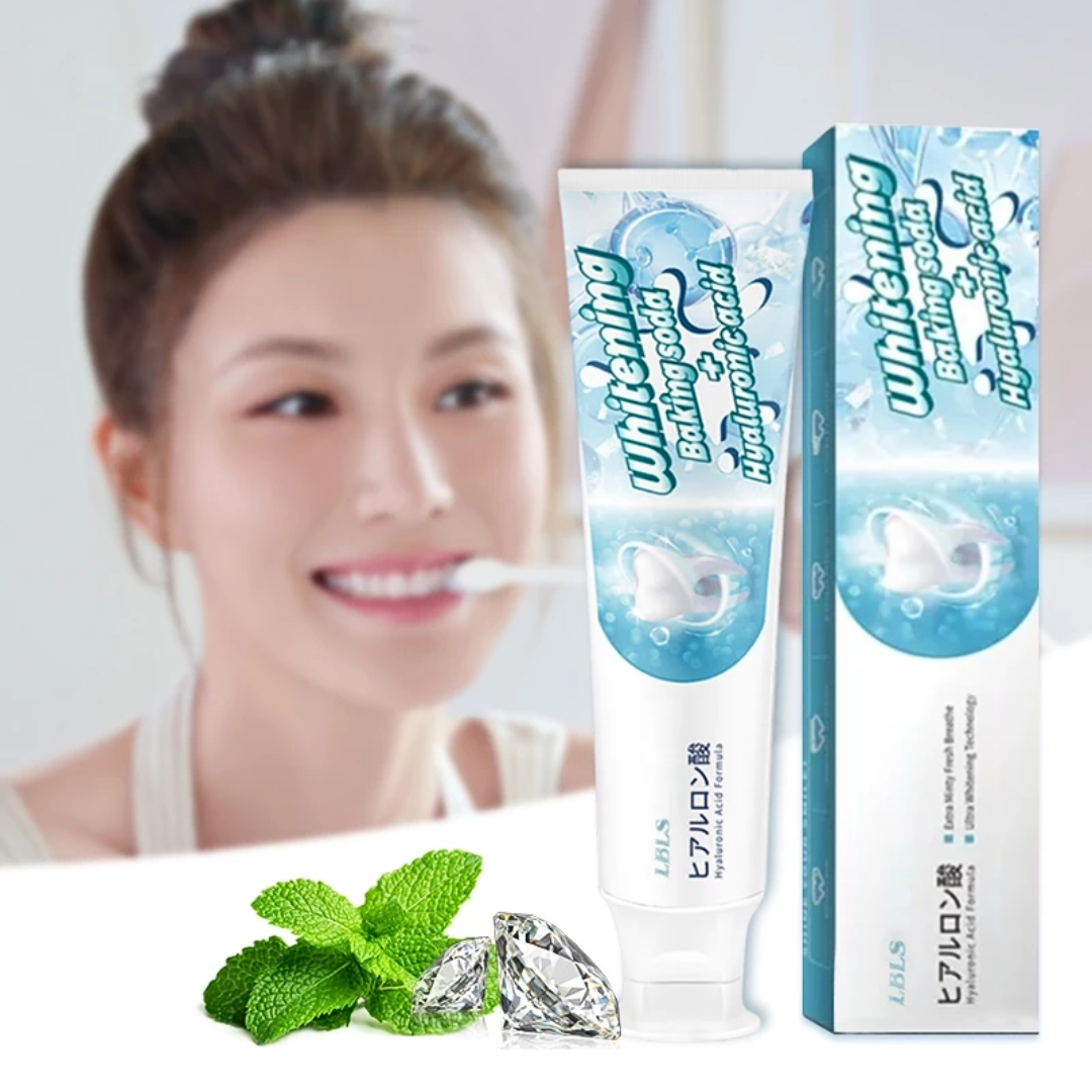 Scoban, Whitening Baking Soda + Hyaluronic Acid Formula Toothpaste 200g Scoban, Whitening Baking Soda + Hyaluronic Acid Formula Toothpaste 200g